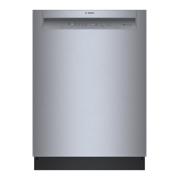 Bosch 100 Series 24" Front Control BuiltIn Dishwasher with Hybrid Tub